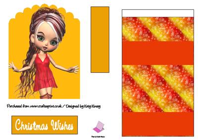 Robin Christmas Easel Card
