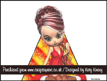 Robin Christmas 3D Stand Up Pyramid Card Kit