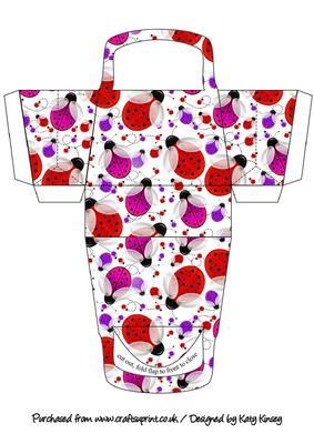 Lots of Ladybirds Handbag Shaped Gift Box