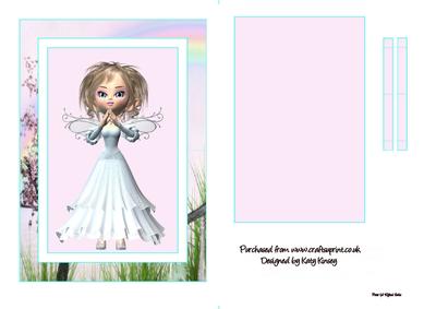 Mirella Fairy Flip Card Sheet