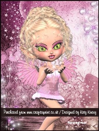 Sally Fairy A4 Pyramage Card Kit