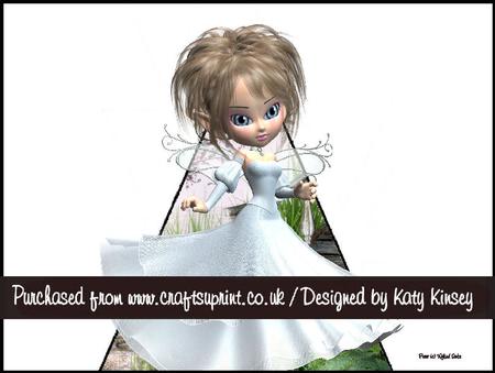 Mirella Fairy 3D Stand Up Pyramid Card Kit