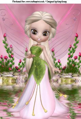 Magical Fairy A4 Topper