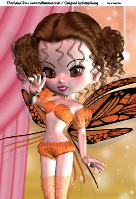 Tansy Fairy A4 Topper