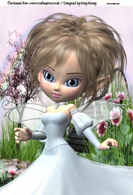 Mirella Fairy A4 Topper