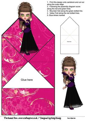 Veronica Pop Up Spring Card