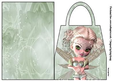 Honeydew Fairy Handbag Card