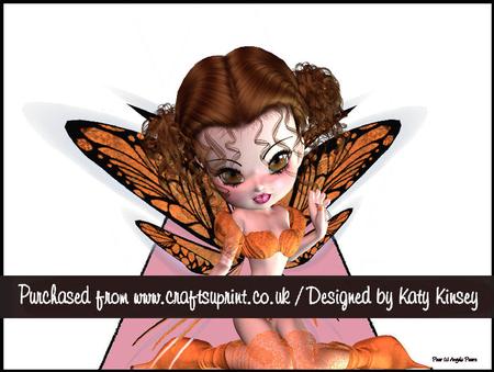 Tansy Fairy 3D Stand Up Pyramid Card Kit