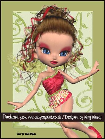 Emmanuelle Fairy Christmas A4 Pyramage Card Kit