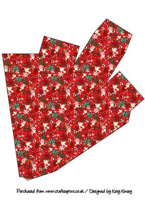 Christmas Jumble in Red Icicle Box