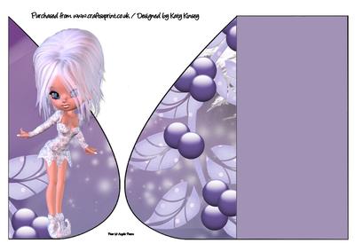 Jackie Frost Teardrop Card