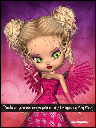 Rowena Fairy A4 Pyramage Card Kit
