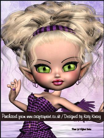 Rhiannon Fairy A5 Pyramage Card Kit