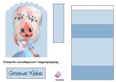 Princess Eira Easel Card