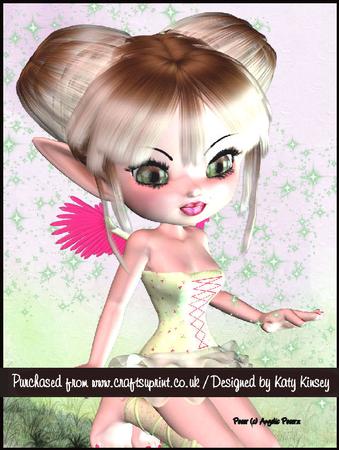 Tulia Fairy A4 Pyramage Card Kit
