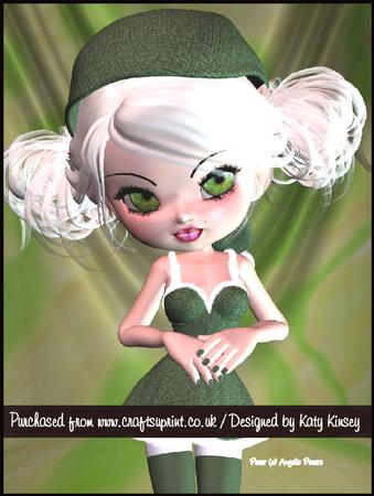Santas Little Helper Donna A4 Pyramage Card Kit