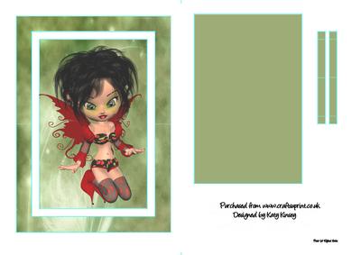 Cherie Fairy Flip Card Sheet