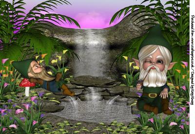 Gnome Sweet Gnome New Home A4 Topper