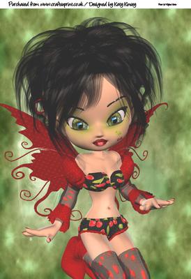 Cherie Fairy A4 Topper