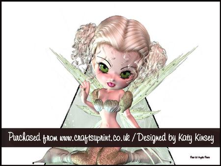Honeydew Fairy 3D Stand Up Pyramid Card Kit