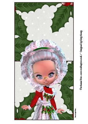 Mary Christmas Over the Edge Card