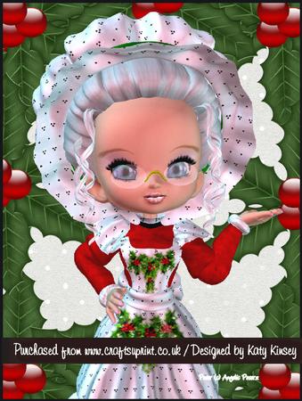 Mary Christmas A4 Tunnel Card Kit