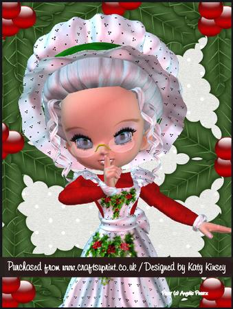 Mary Christmas A4 Pyramage Card Kit