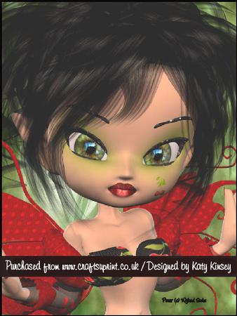 Cherie Fairy A5 Pyramage Card Kit