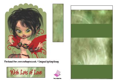 Cherie Fairy Easel Card