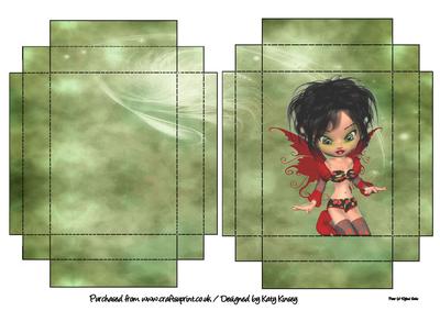 Cherie Fairy Gift Box with Lid
