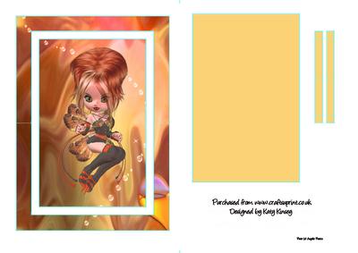 Arianna Fairy Flip Card Sheet