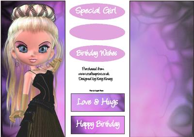 Princess Tiffany Dl Topper and Insert