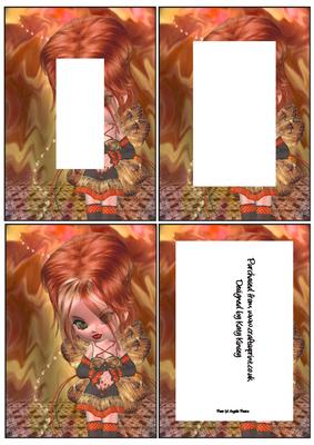 Arianna Fairy Tunnel Caard Sheet