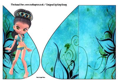 Marla Teardrop Card