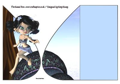 Payton Fairy Teardrop Card