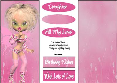 Lauren Fairy Dl Topper and Insert