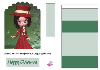 Victorias Christmas Easel Card
