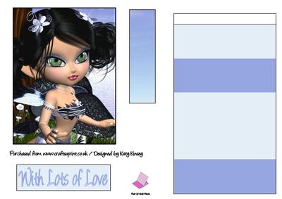 Payton Fairy Easel Card