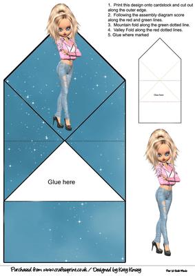 Dee Pop Up Spring Card