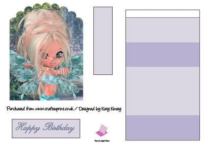 Annalise Fairy Easel Card