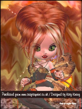 Arianna Fairy A5 Pyramage Card Kit