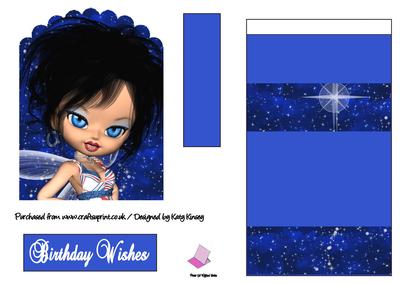 Stella Fairy Easel Card