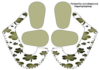 Shamrocks 3D Baby Shoes St Patricks Day