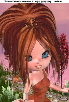 Comfort Fairy A4 Topper