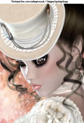 Winsome A4 Topper Black Hair