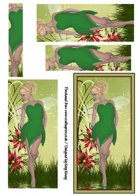 Tinks Fairy Garden Pyramage Sheet