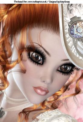 Winsome A4 Topper Auburn Hair