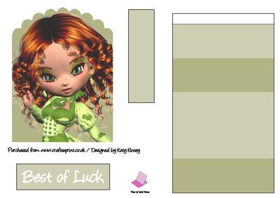Patricia Easel Card St Patricks Day