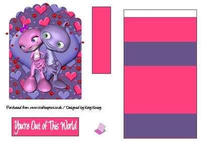 You're Out of This World Easel Card