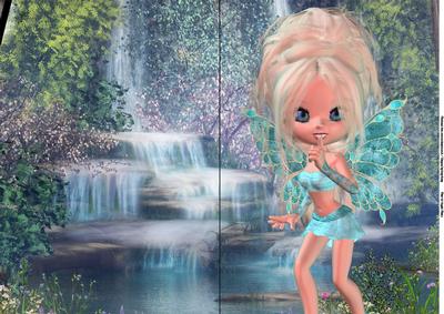 Annalise Fairy A5 Print and Fold Card